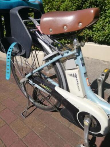 ヤマハ電動自転車、子供乗せ、後乗せ、イエップ、充電器付き