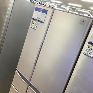 安心の6ヶ月保証付！SHARP(シャープ)2014年製の440L 6ドア冷蔵庫
