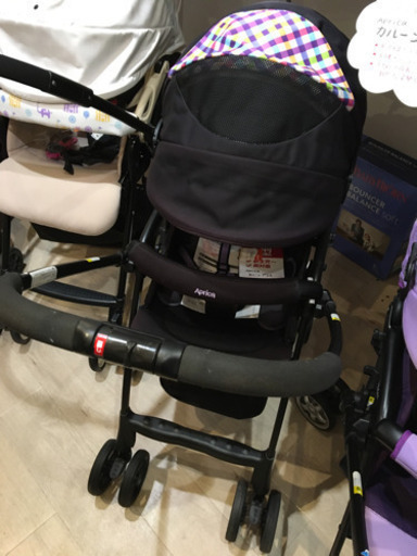 ■店頭引取限定■アップリカ　超軽量ベビーカー　カルーンプラスハイシート