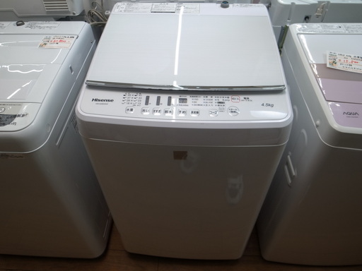 ハイセンス 4.5Kg洗濯機 HW-G45E4KW 2017年製【モノ市場東浦店】41