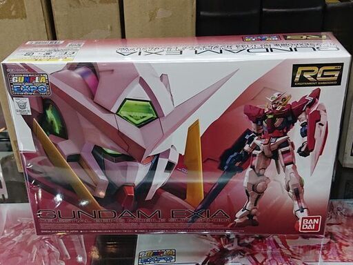 限定 ガンプラexpo Rg ガンダムエクシア トランザムクリアver エコリス伏石店 太田の模型 プラモデルの中古あげます 譲ります ジモティーで不用品の処分