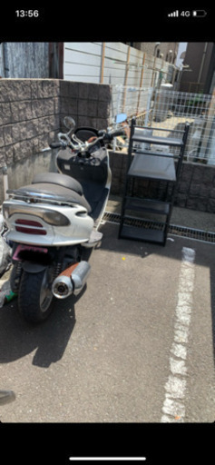 マジェスティ125、走行距離不明、1年放置