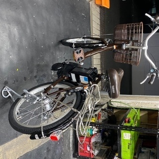 中古電動自転車　ヤマハ　PAS SION-U  20インチ　美品