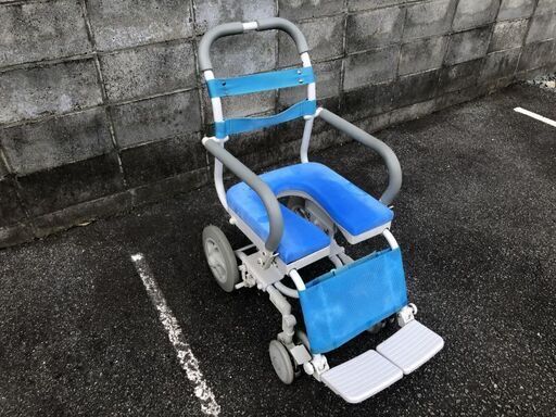 ★発送対応可★清掃除菌済 入浴介護 車いす ウチエ シャワーラク