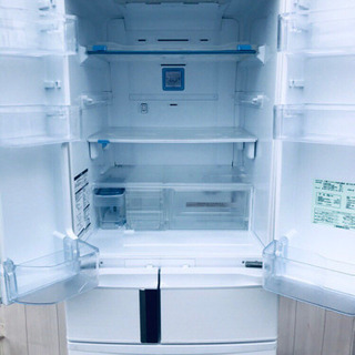 715番 三菱✨ノンフロン冷凍冷蔵庫✨MR-RX47T-W‼️