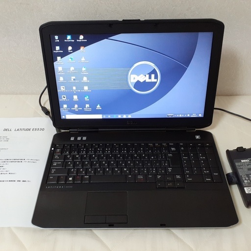 【取引中です】　☆corei5＋SSDで快適☆　DELL　LATITUDE　Wi-Fi　マルチ　Windows10　①