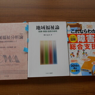 中古書籍★地域福祉分析論（他3冊セット）