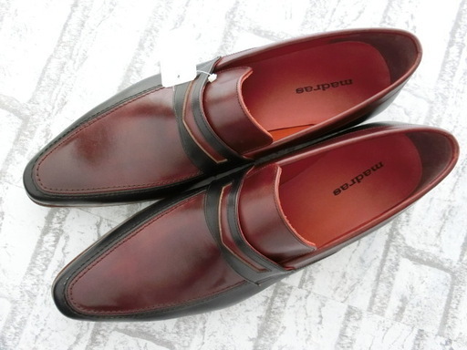 定価3.8万 madras マドラス 日本製 ビジネスシューズ コインローファー