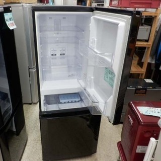 ▷ 冷蔵庫 146L 2017年製 三菱 MR-P15A-B MITSUBISHI 黒 ブラック 2