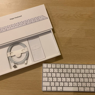 Apple Magic Keyboard - 日本語　先月購入したばかりのピカピカ購入したまま全部付き
