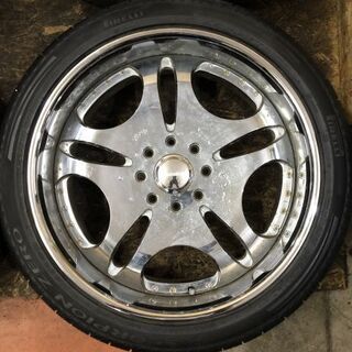 【PIRELLI 315/35ZR24】夏タイヤ 4本【Lowenhart レーベンハート 社外 24インチ 10J8HPCD165.1±0】ハマーH2等 (VTB210) クレジットカード QR決済可能
