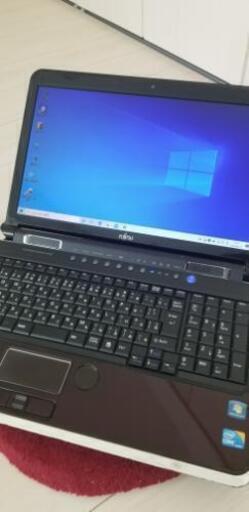 ブルーレイ❗ Core i5❗ Windows10❗Webカメラ❗  Wi-Fi❗ 大容量500GB❗ 高音質❗ 大画面❗ 富士通ノートパソコン❗