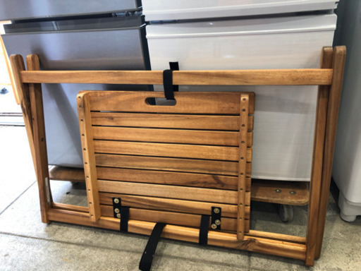 ニトリ 木製 折りたたみラック 1段 ミドルブラウン リサイクルリボン 東北福祉大前の家具の中古あげます 譲ります ジモティーで不用品の処分