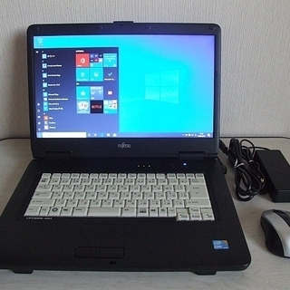 高速SSD120GB搭載 Fujitsu LIFEBOOK A550/A ノートパソコン 3