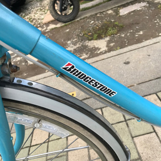 BS子供乗せ3段タイヤ前後新品　ハンドルロック付