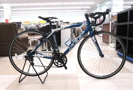 札幌市/清田区  FELT フェルト ロードバイク Z100 グロスブルー 25インチ サイズ510 2013年モデル 16段(2×8変速) ALEXRIMS R500 自転車