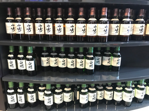 ミニボトル180ml 白州　サントリー　ジャパニーズウィスキー
