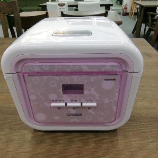 1323　TIGER 炊飯器　tacook  3合炊き