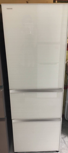 【送料無料・設置無料サービス有り】ファミリー向け大型冷蔵庫 2018年製 TOSHIBA GR-M36SXV 中古