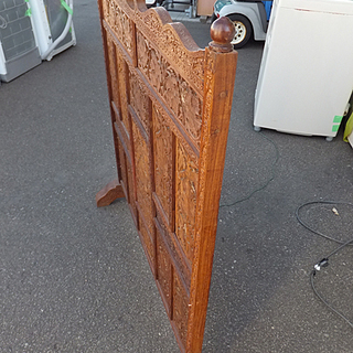 ☆アジアン風☆衝立 彫刻 パーテンション インテリア 木彫り 家具 美術