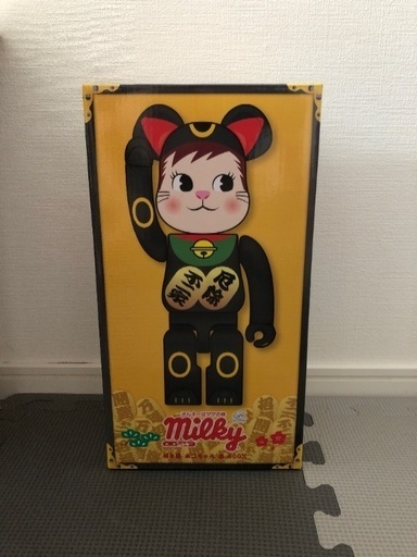 【正規品-新品-未開封】BE@RBRICK不二家厄除招き猫400%
