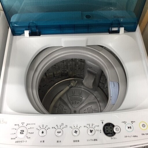 ハイアール 4.5ｋ 洗濯機 JW-C45A 2017年 J013