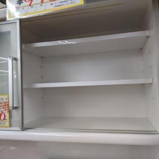 【おすすめ品】参考定価¥64,000 2面レンジボード 幅120cm×奥行48cm×高さ204cm オートクローサー スチーム対応♪