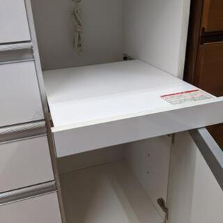 【おすすめ品】参考定価¥64,000 2面レンジボード 幅120cm×奥行48cm×高さ204cm オートクローサー スチーム対応♪