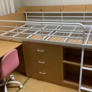 ニトリ システムベッドデスク NT9529-2LBR/WH | energysource.com.br