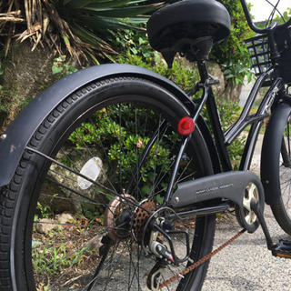 122.ビーチクルーザー風シティサイクル26インチ
