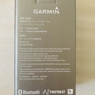 	 【新品未使用品】ガーミン ForeAthlete 45 Lava Red