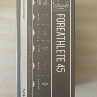 	 【新品未使用品】ガーミン ForeAthlete 45 Lava Red