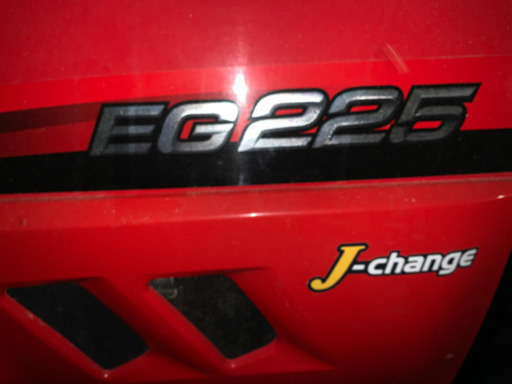 EG225△パワクロ！ヤンマー！セミクロ！クローラー！使用時間少！240