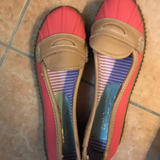 レインパンプス　雨用の靴です。1回のみ着用