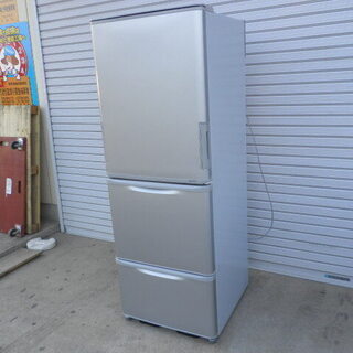 シャープ冷凍冷蔵庫 SJ-W351D３ドア左右両開き２０１７年無料配送設置 