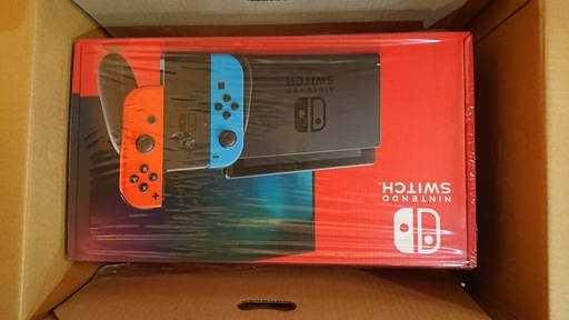 未使用「Nintendo Switch Joy-Con(L)ネオンブルー/(R)ネオンレッド