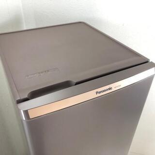 中古 168L 2ドア冷蔵庫 自動霜取りファン式 ブラウン パナソニック 2016年製 ちょと大きい 一人暮らし 単身用 6ヶ月保証付き【型番掲載商品】