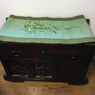 古民具　カラクリ引き出し　中古　引取限定