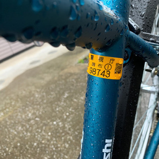 自転車 1ヶ月使用の自転車