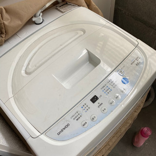 【お譲り先決定済】洗濯機　daewoo
