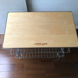 受付中止）ユニフレーム フィールドラック 3枚＋天板セット