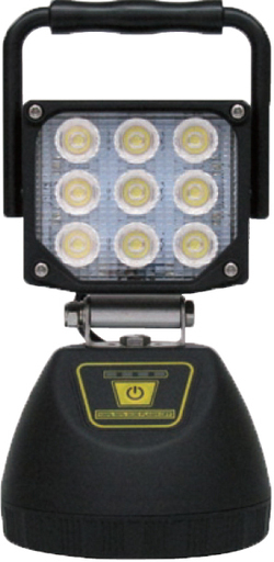 【苫小牧バナナ】新品未使用品 TOGU/トーグ 充電式LED小型作業灯 9LED 27W TRL-27SW 強力マグネット付き♪
