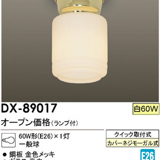 ☆DAIKO　白熱灯シーリング　DX-89017☆