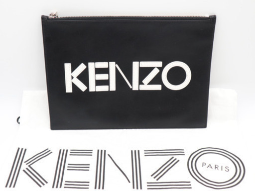 《KENZO/クラッチバッグ》Aランク‼︎ 本物保証‼︎ 袋付き‼︎ 美品‼︎