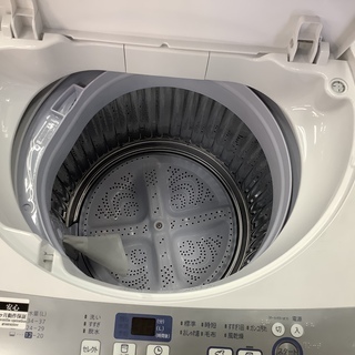 簡易乾燥機能付洗濯機 SHARP 5.5kg ES-GE55R 2016年製【北浦和駅から 