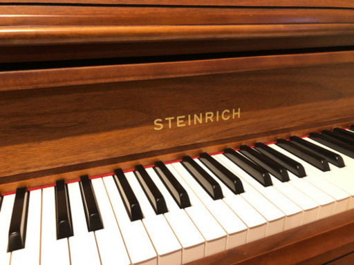 STEINRICH スタインリッヒ アップライトピアノ 消音機能付き S.110WN 木目