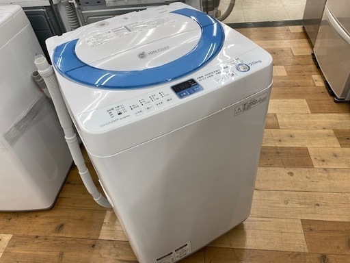 大容量でお買い得なSHARP(シャープ)の洗濯機です！