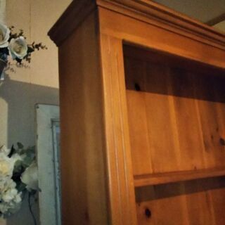 完売★アントステラ麦の穂 家具 ウェルシュ ハッチ カップボード (大)