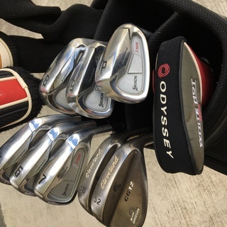 値下げ【中古】SRIXON・格安ゴルフクラブフルセット！（おまけ付き）