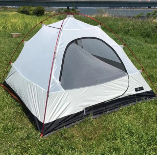 【お取引中】美品　ドームテント　3〜4人用　簡単設営　キャンプ　テント　アウトドア